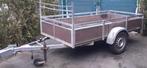 Aanhangwagen 2.55 x 1.25 m. met Slot en Reservewiel, Auto diversen, Aanhangers en Bagagewagens, Ophalen, Gebruikt