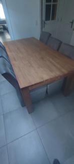 Belle table à manger en bois, Cinq personnes ou plus, Comme neuf, Enlèvement, Rectangulaire