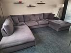 U-zetel antracietgrijs L360cm x D250cm/210cm xH85cm, Ophalen, Zo goed als nieuw, Stof