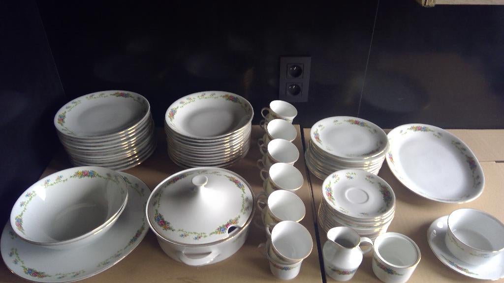 vintage servies PMR Bavaria Jaeger & Co, Enlèvement