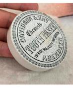 Vintage Keramiek tandpasta deksel, Davidson Kay Tooth paste, Antiek en Kunst, Ophalen of Verzenden