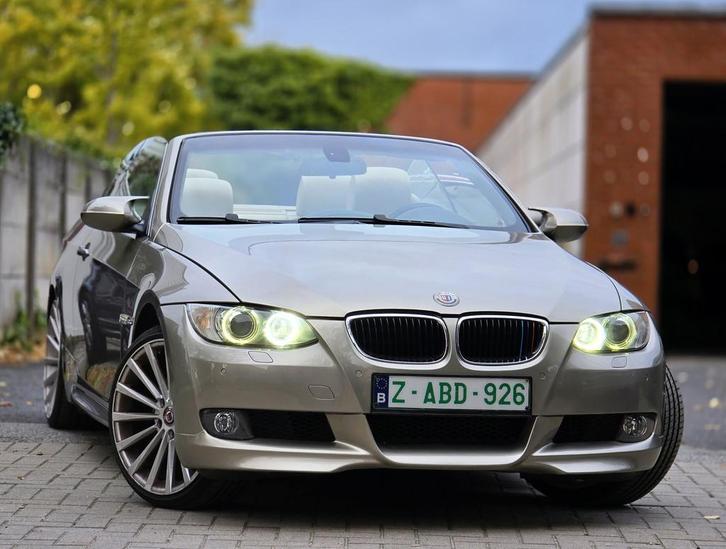 BMW 320 Cabrio E93 Alpina look 2.0i 163pk, Auto's, BMW, Bedrijf, Te koop, 3 Reeks, Lederen bekleding, Metaalkleur, Open dak, Benzine