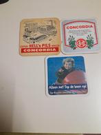 3 viltjes 2xconcordia en top bronnen, Ophalen of Verzenden, Viltje(s)