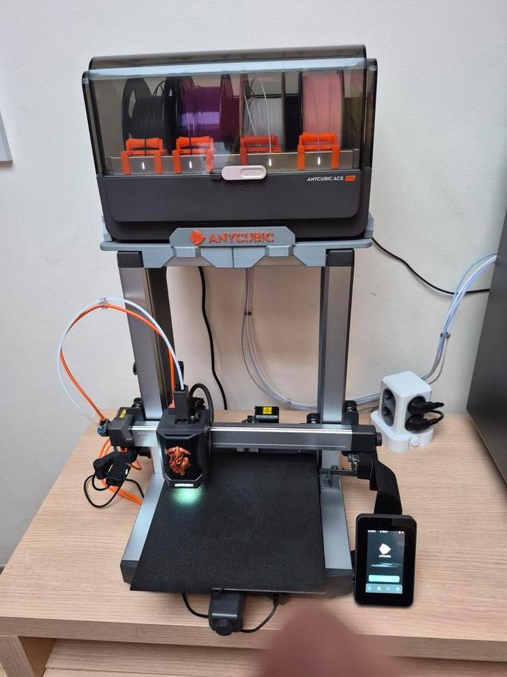 Anycubic kobra 3 combo, Computers en Software, 3D Printers, Zo goed als nieuw, Ingebouwde Wi-Fi
