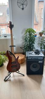 Basse Electrique Ibanez + Ampli Kustom, Musique & Instruments, Enlèvement, Comme neuf, Électrique