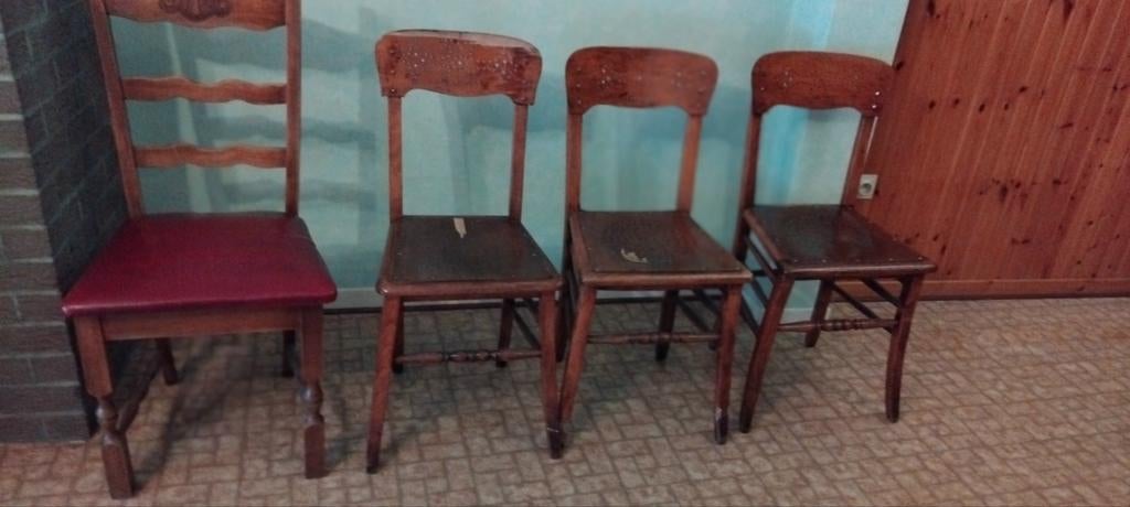 Chaises, Enlèvement