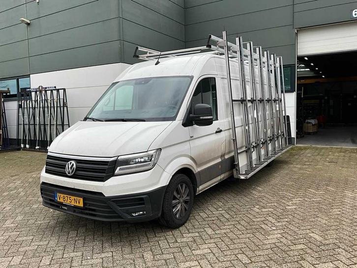 2018 Volkswagen Crafter 2.0 TDi L4H3 Comfortline Resteelwage, Auto's, Bestelwagens en Lichte vracht, Bedrijf, Volkswagen, Diesel