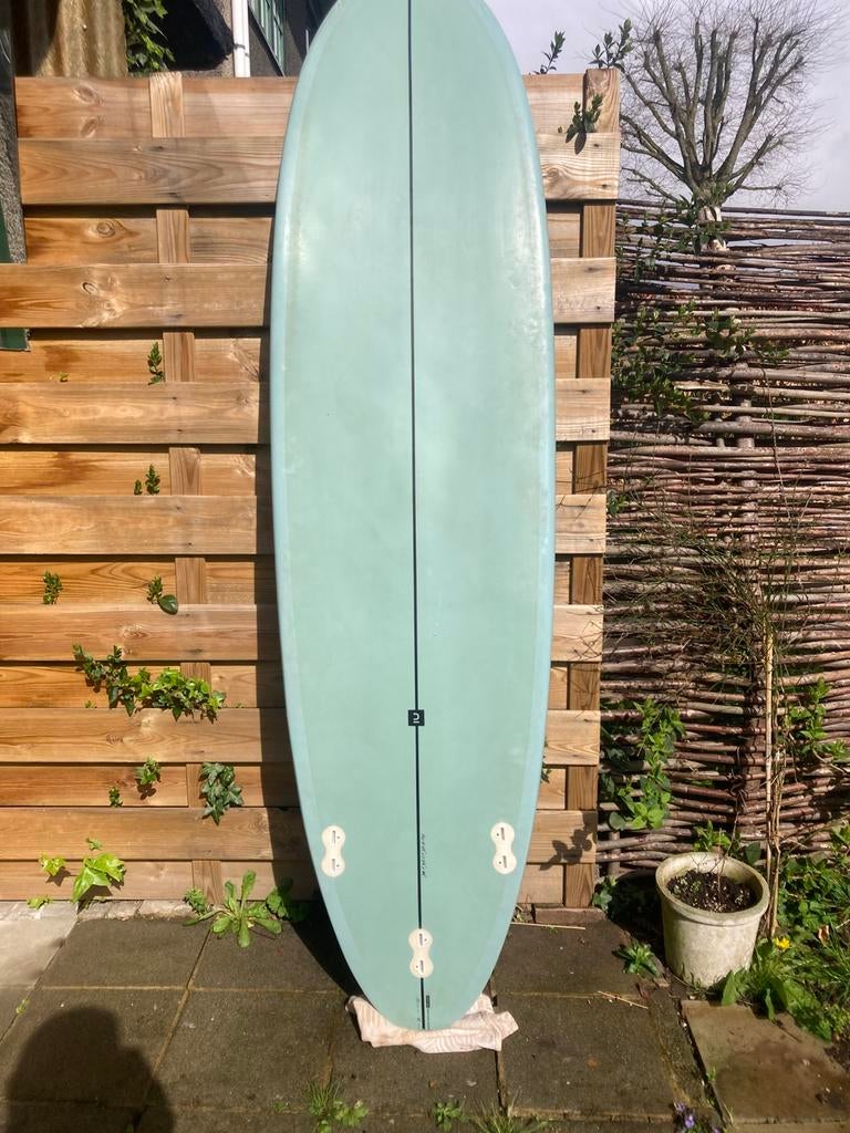 Planche de surf Olaian 7 ', Watersport en Boten, Windsurfen, Ophalen, Gebruikt, Minder dan 250 cm, Plank