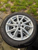 4 Jantes Alu Vw 15 Pouces avec Pneus 4 Saisons, Autos : Pièces & Accessoires, Pneus & Jantes, 15 pouces, 4 Saisons, Pneu(s), Enlèvement