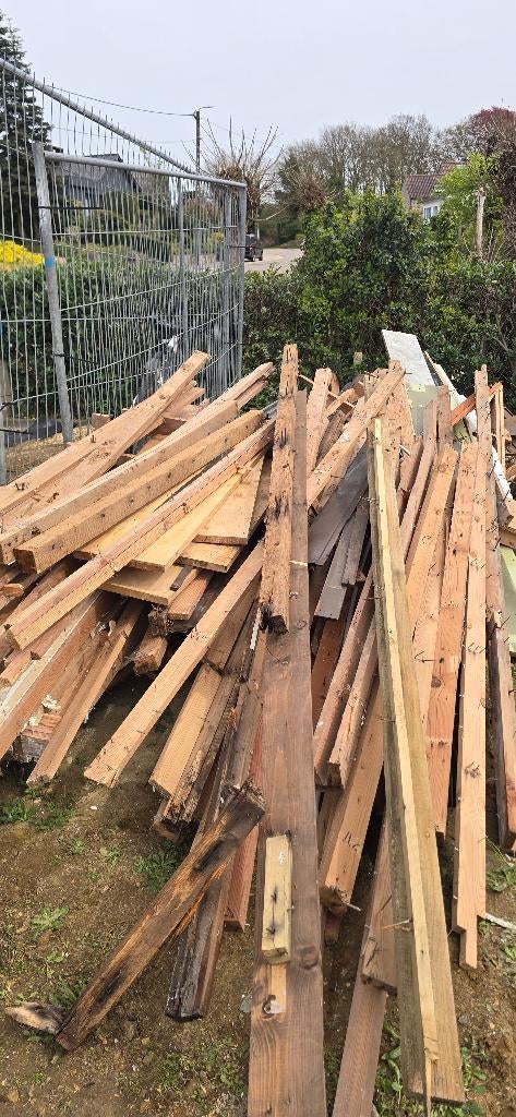 Brandhout GRATIS!!!, Ophalen, Blokken