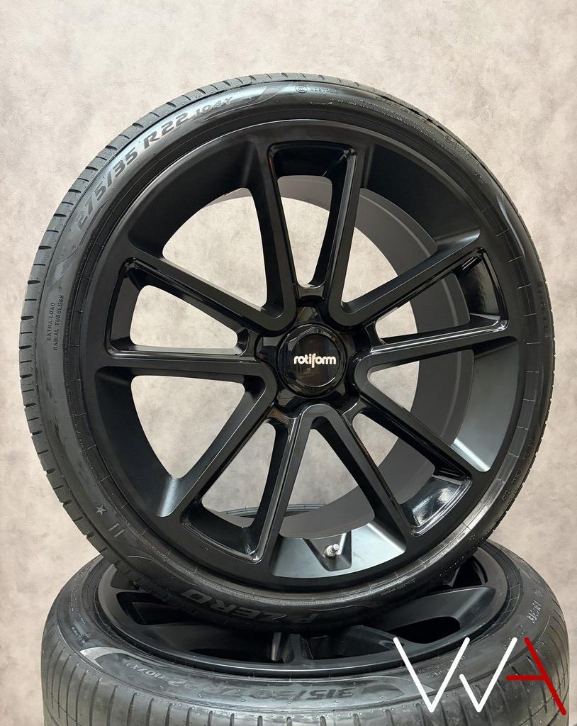 22 inch Rotiform BTL BMW X5 X6 G05 G06 Pirelli NIEUW BTW set, -, -, Banden en Velgen, Nieuw