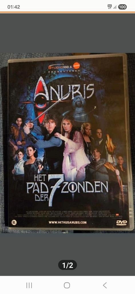 Anubis: Het Pad der 7 Zonden  - DVD, Cd's en Dvd's, Ophalen of Verzenden, Zo goed als nieuw