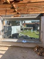 Groot aluminium raam, Doe-het-zelf en Bouw, Glas en Ramen, Ophalen, Gevelraam of Ruit, Gebruikt, 160 cm of meer
