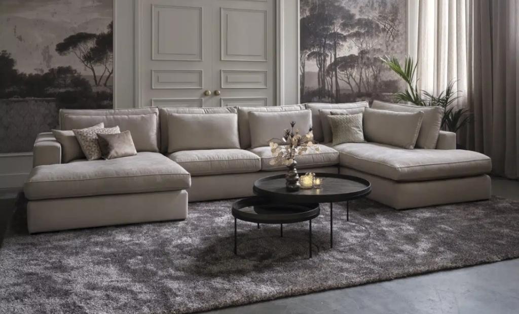 Zetel Room 108 Annabelle Square, Ophalen, Zo goed als nieuw, Stof, Modern/ Hotel Chic