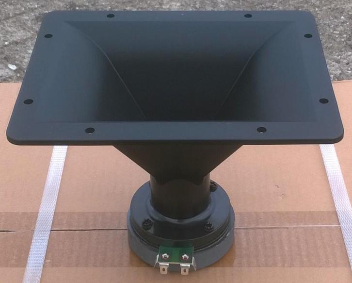 Tweeter met hoorn 8 x 6 inch, Audio, Tv en Foto, Luidsprekerboxen, Nieuw, Overige typen, Minder dan 60 watt, Overige merken, Ophalen of Verzenden