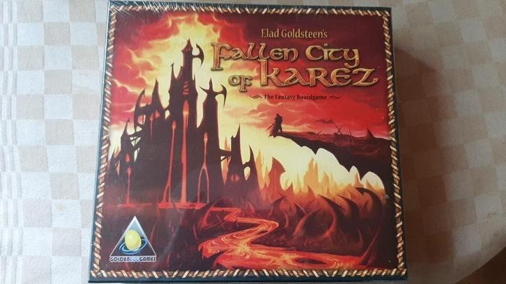 bordspel seal Fallen City of Karez engelstalig, Hobby en Vrije tijd, Gezelschapsspellen | Bordspellen, Nieuw, Een of twee spelers