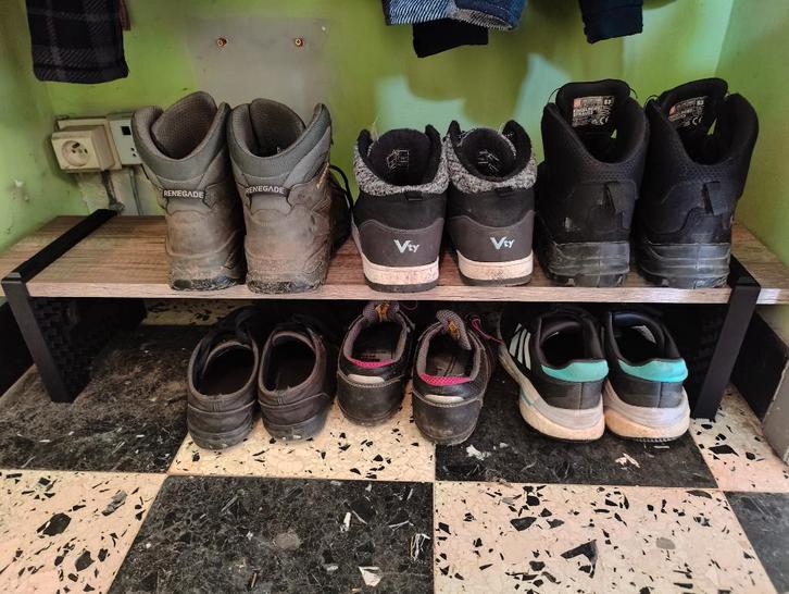 Schoenrek (ook beschikbaar zonder de plaat), Huis en Inrichting, Woonaccessoires | Wandplanken en Boekenplanken, Nieuw, Ophalen of Verzenden