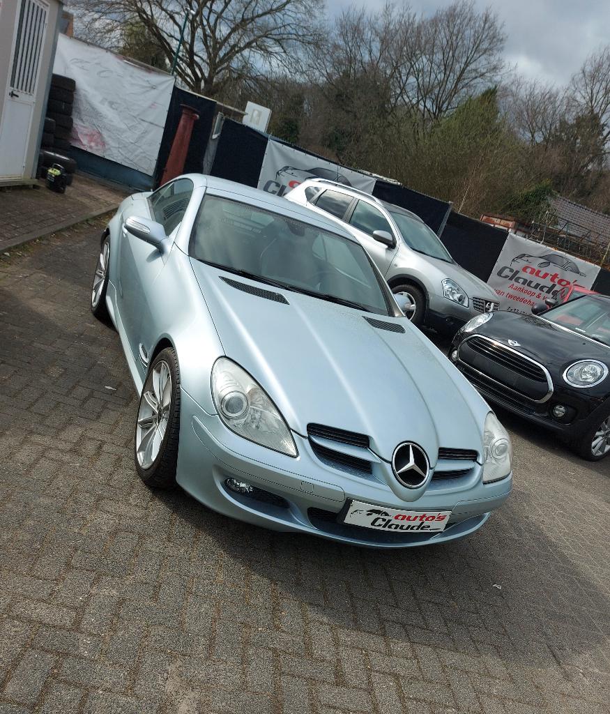 Mercedes Slk 200 Cabriolet Pack AMG, Autos, Cuir, Argent ou Gris, Achat, Cabriolet
