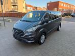 DOUBLE CABINE AUTOMATIQUE FORD CUSTOM 20TDCI 2018 106000KM E, Autos, Argent ou Gris, Achat, Euro 6, 5 portes