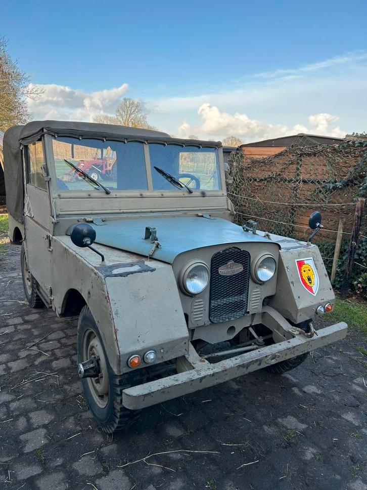 Minerva jeep van 1952, Autos, Oldtimers & Ancêtres, Particulier, Jeep, Enlèvement