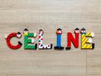 Houten naamletters celine, celien, eline, elien, line, lien, Ophalen, Zo goed als nieuw
