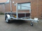 Nouvelle remorque à essieu unique de 1,75 x 1,05 m, à Alost, Enlèvement