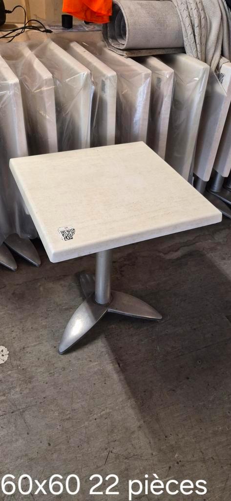 Tables pliable horeca 60x60, Huis en Inrichting, Tafels | Eettafels, Gebruikt, 50 tot 100 cm, 50 tot 100 cm, tot twee personen