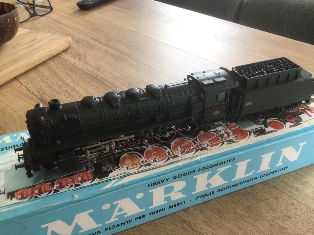 marklin stoomlok SNCF 3046 in ovp. Prachtig!, Ophalen, Wisselstroom, Gebruikt, Locomotief