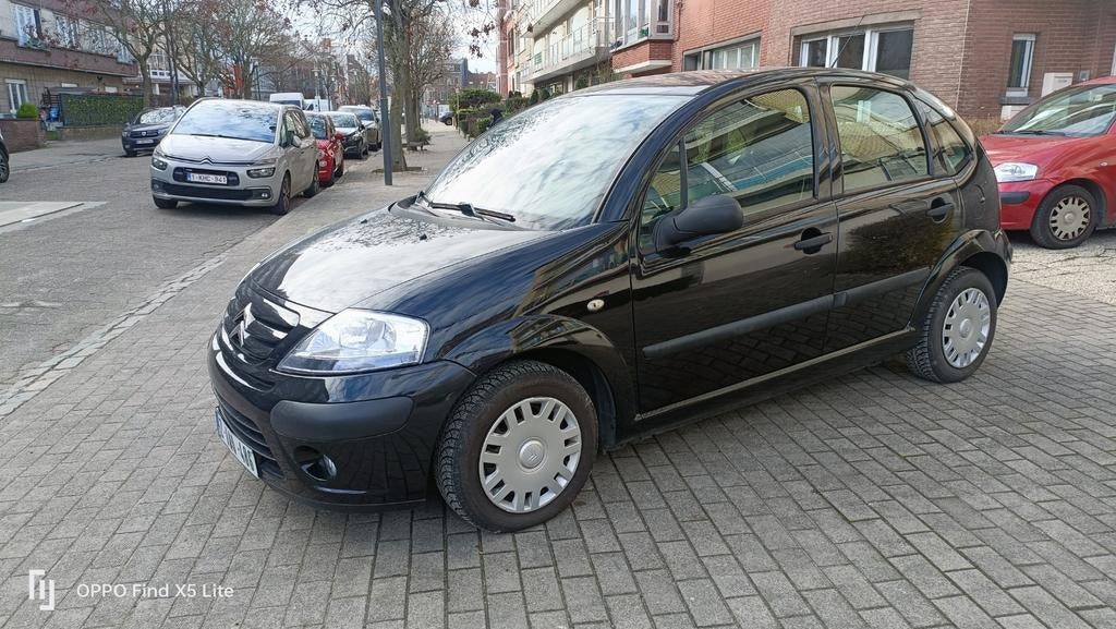 Citroen C3 1.4 essence prête à être immatriculé, Auto's, 75 kW, 1398 cc, 4 cilinders, Zwart