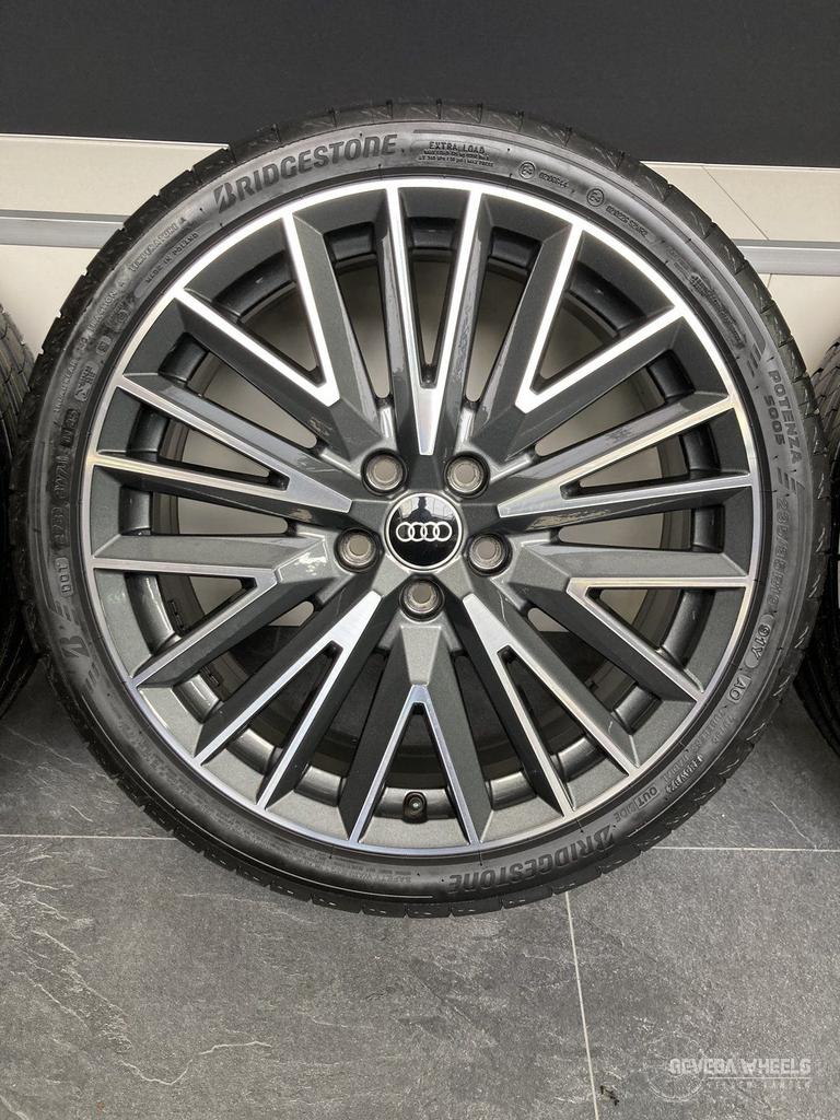 19” originele Audi A3 8P 8V 8Y velgen + nieuwe banden 5x112, Autos : Pièces & Accessoires, Pneus & Jantes, Pneus et Jantes, Pneus été