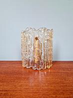 Applique murale en verre ambré, Carl Fagerund, Orrefors,1960, Antiquités & Art, Enlèvement ou Envoi