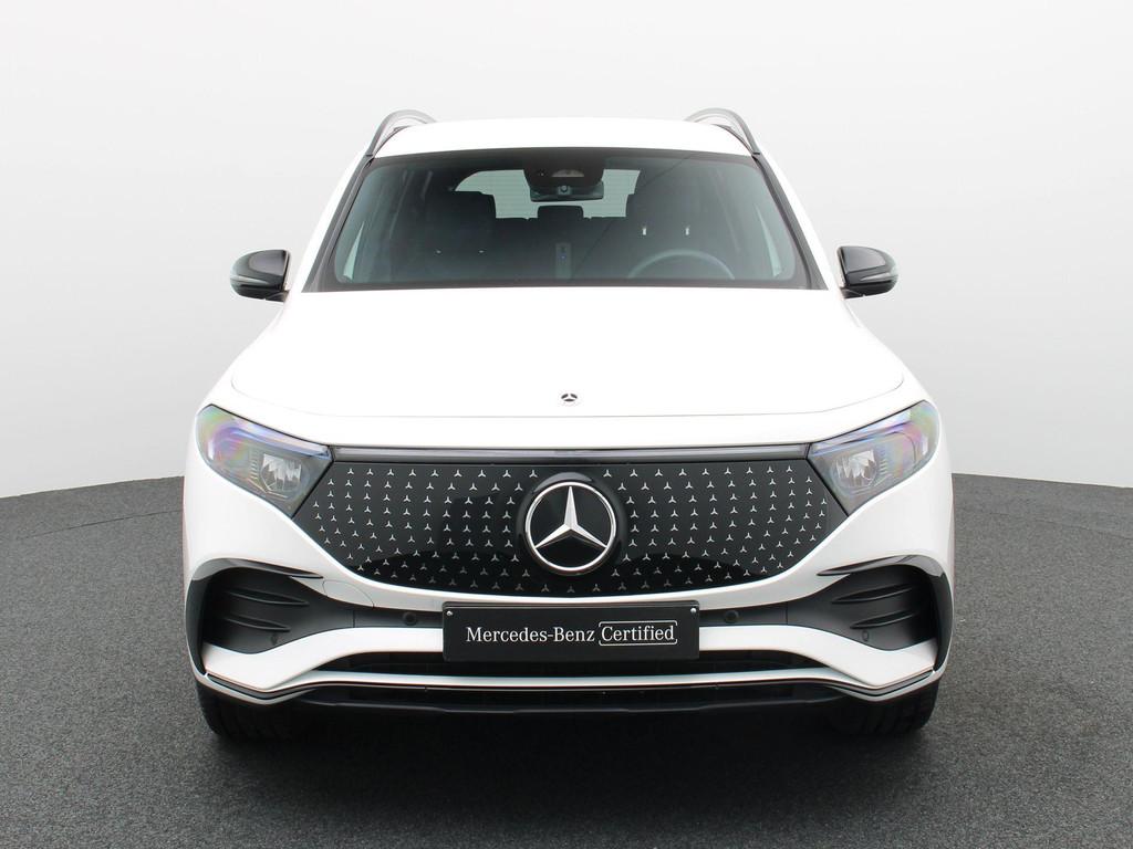Mercedes-Benz EQB 250+ AMG Line + 7 ZITPLAATSEN + CARPLAY +, Auto's, Stof, Gebruikt, Wit, 5 zetels