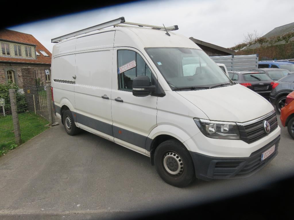 VW CRAFTER L2 H2..2.0 TDI103 KW. AUTOMAAT 76800 KM. 04.2019, Auto's, Volkswagen, Bedrijf, Te koop, Transporter, ABS, Airconditioning