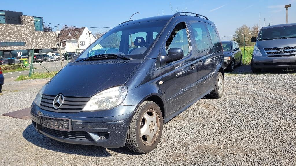 mercedes vaneo 1.7cdi AIRCO 2002 !! VOOR ONDERDELEN !!!, Auto's, Mercedes-Benz, Voorwielaandrijving, 4 cilinders, 67 kW, Zwart