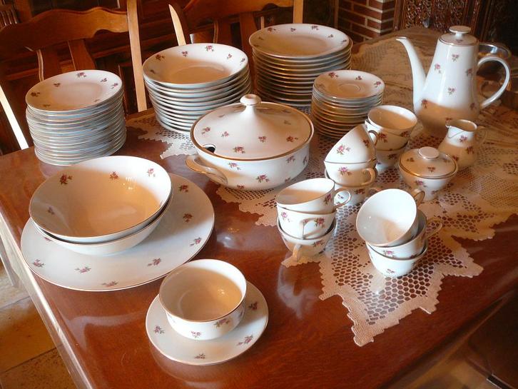 Services porcelaine, Antiquités & Art, Antiquités | Services (vaisselle) complet, Enlèvement