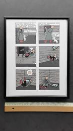 Tintin imprime dans un cadre., Enlèvement ou Envoi, Comme neuf, Autres sujets/thèmes, Gravure