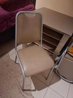 Vintage keuken stoelen, Huis en Inrichting, Gebruikt, Ophalen of Verzenden, Grijs, Vijf, Zes of meer stoelen