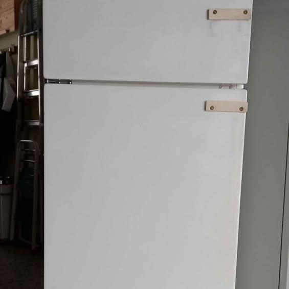 Réfrigérateur, Avec compartiment congélateur, Utilisé, 45 à 60 cm, Enlèvement