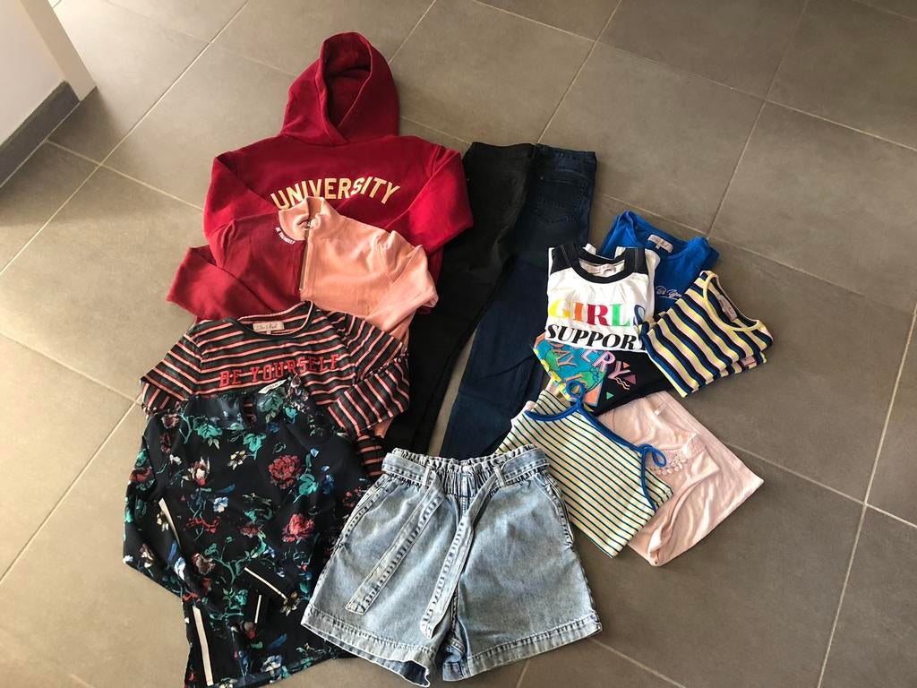 Pakketje, maat 164 (13 stuks), Kinderen en Baby's, Kinderkleding | Maat 164, Ophalen of Verzenden, Zo goed als nieuw