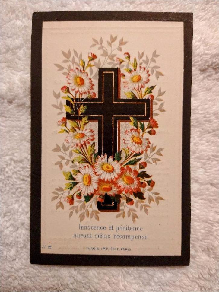 Waardevol Historisch Bidprentje (1886) - Pierre de Breyne, Verzamelen, Bidprentjes en Rouwkaarten, Bidprentje, Ophalen of Verzenden