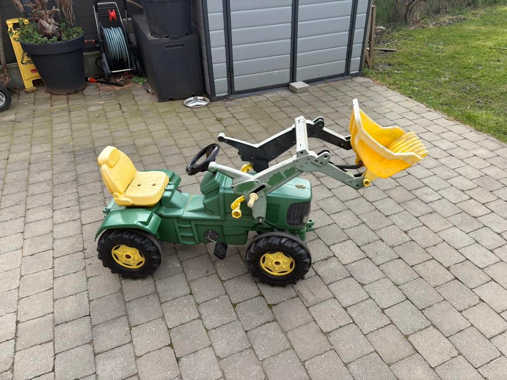 Tracteur, enfants, John Deere, Ophalen, Zo goed als nieuw