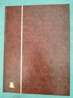 Bruin postzegelalbum - 16 witte pagina's (leeg), Postzegels en Munten, Verzenden, Verzamelalbum