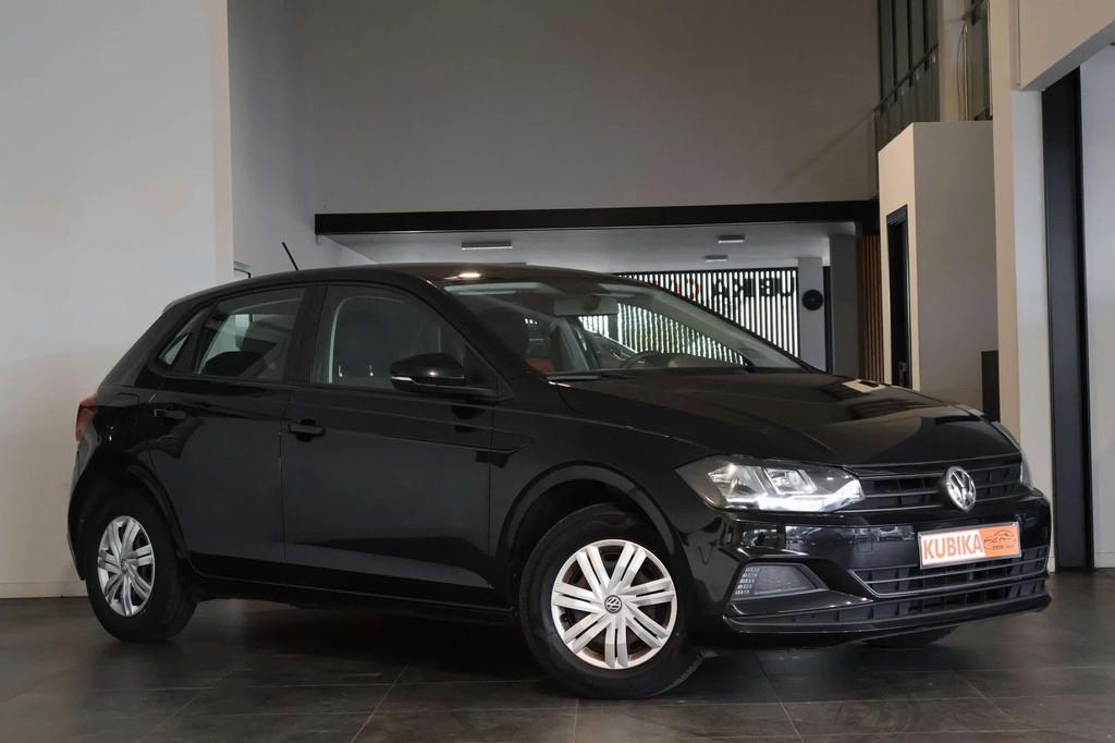 Volkswagen Polo Polo 1.0i Cruise Control USB Airco Garantie*, Auto's, Volkswagen, Stof, Zwart, Bedrijf, 5 deurs