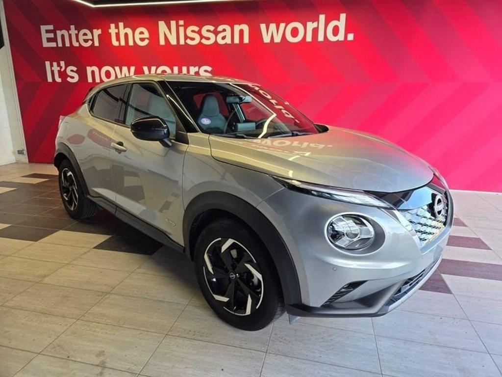 Nissan Juke 1.6 Hybrid 145 N-Connecta, Argent ou Gris, Euro 6, 105 kW, 5 places
