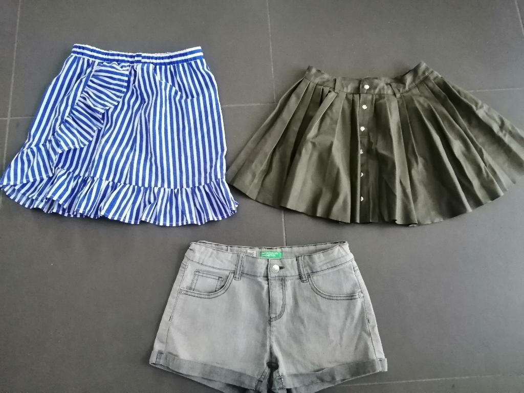 rokjes, short meisjes 10 jaar, Kinderen en Baby's, Ophalen of Verzenden, Zo goed als nieuw, Meisje, Jurk of Rok