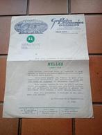 Bière lettre promo brasserie d'Ixelles Helles Pils, Enlèvement ou Envoi