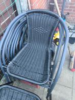 9 stevige terrasstoelen, Enlèvement