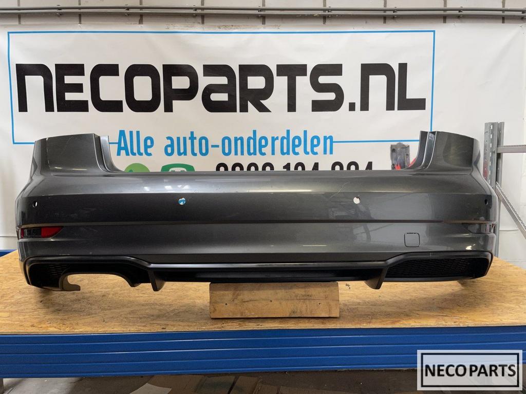 AUDI A3 8V5 FACELIFT S LINE BUMPER CABRIO LIMOUSINE SEDAN, Gebruikt, -, -, Achter