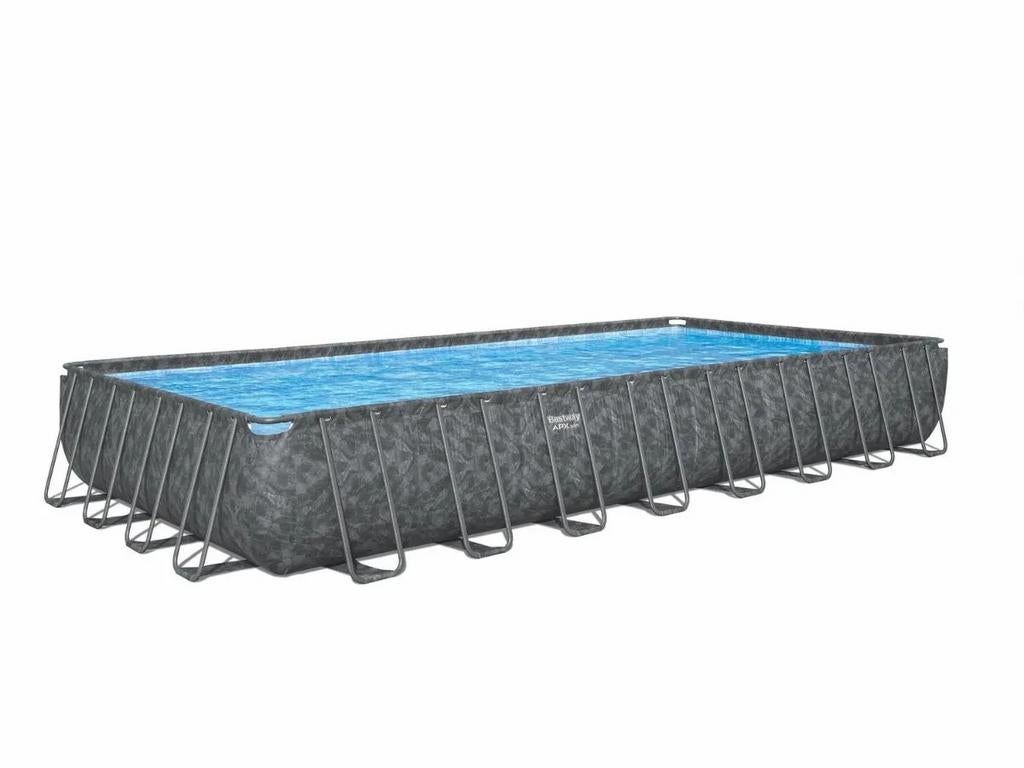 Bestway APX 365 zwembad - 956 x 488 x 132 cm, Tuin en Terras, Zwembaden, 120 cm of meer, Ophalen of Verzenden, Rechthoekig, 300 cm of meer