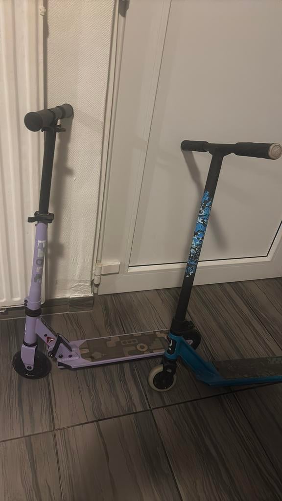 Stuntstep en normaal step allebei voor 40 euro, Ophalen, Gebruikt